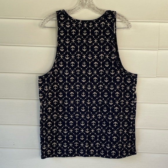 OBEY PROPAGANDA Anchor Print Tank Top Sz M - Picture 4 of 8
